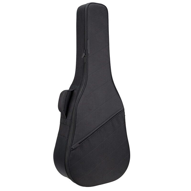 New Design Deluxe Thick Padded Waterproof Guitar Soft Case, Black