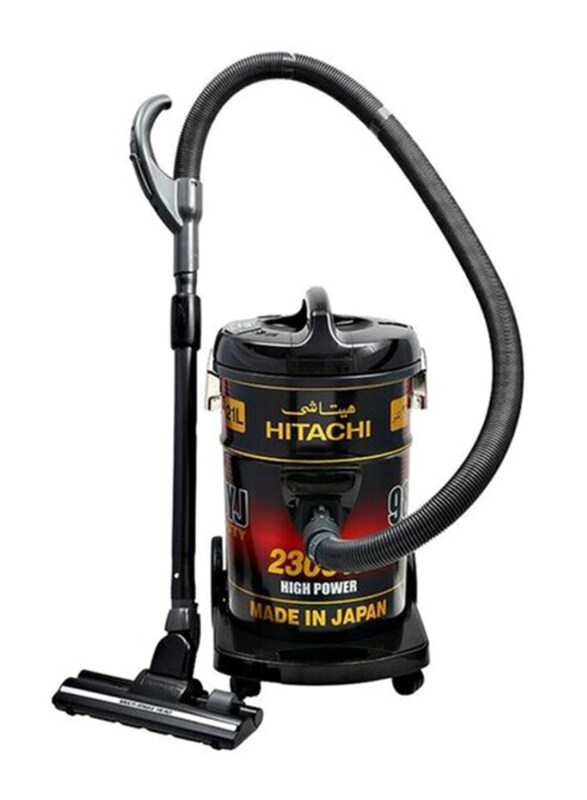 Hitachi Drum Vacuum Cleaner, 21L, 2300W, CV9800Y, Black/Red