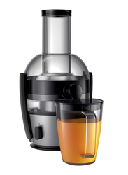 Philips 2L Viva Collection Juicer, 800W, HR1863, Black