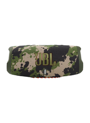 JBL Charge 5 IP67 Waterproof Portable & USB Bluetooth Speaker with Hardshell Travel Case, Camouflage