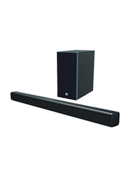 JBL Cinema SB160 2.1 Channel Wireless Bluetooth Sound Bar with Wireless Subwoofer, 220W, Black