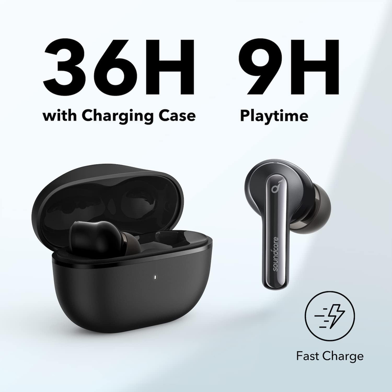 Anker Soundcore Life P3i Wireless Bluetooth In-Ear Air Pods, Black