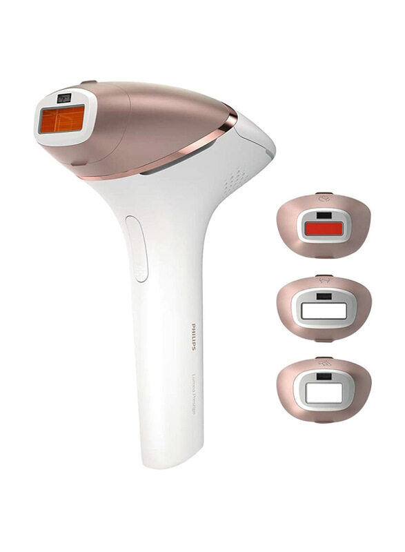 

Philips Lumea Prestige IPL Hair Removal Device, BRI956, White/Pink