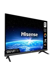 Hisense 32-Inch HD LED Smart TV, 32A4GTUK, Black