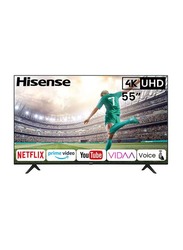 Hisense 55-Inch 4K Ultra HD LED Smart TV, 55A61G, Black