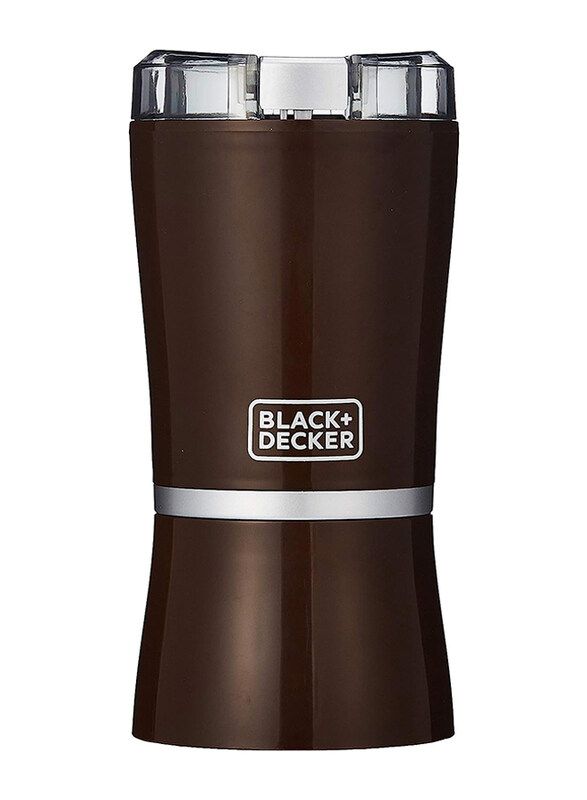 

Black+Decker Coffee Grinder, 150W, with Cup and Blades, CBM4-B5, Brown