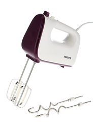 Philips Viva Collection Hand Mixer, 450W, HR3740, White