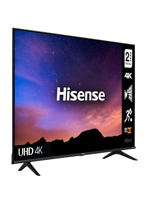 Hisense 55-Inch Smart Ultra HD 4K LED TV, 55A6BG, Black