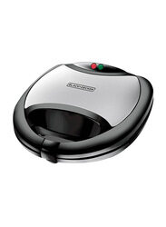 Black+Decker 2 Slots Sandwich Maker, 750W, TS2080-B5, Black