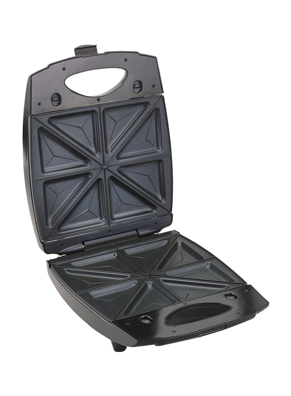 Black+Decker 4 Slice Sandwich Maker, 1200W, TS4080-B5, Black