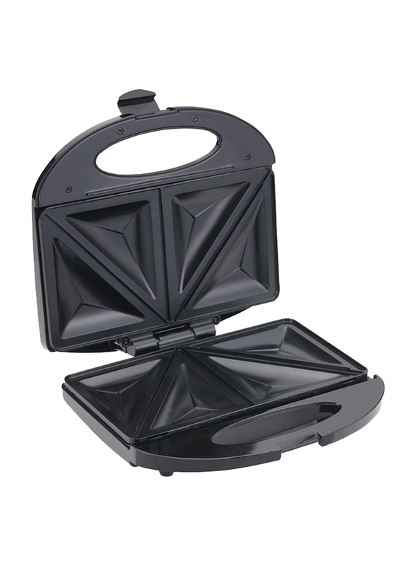 Black+Decker 2 Slice Sandwich Maker, 600W, TS1000-B5, Black