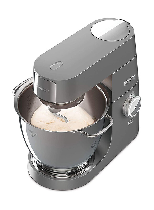 

Kenwood Chef XL Titanium Kitchen Machine Mixer, 1700W, KVL8430S, Grey