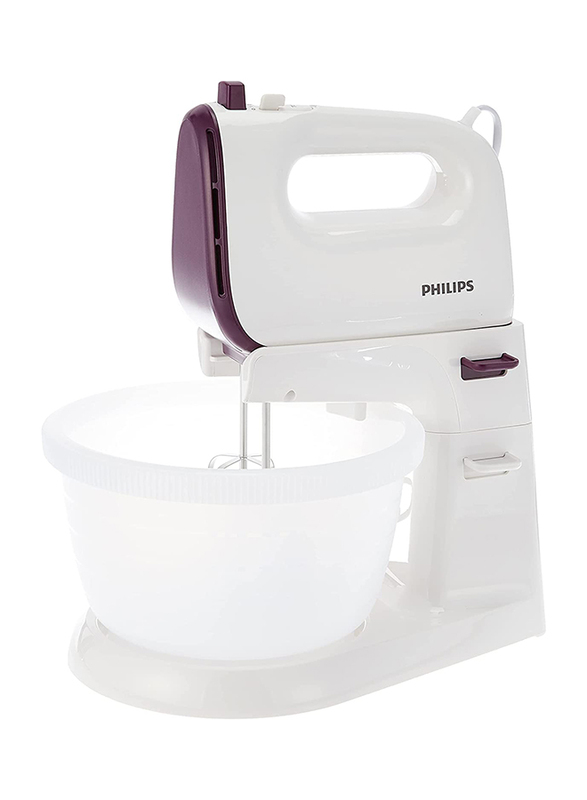 Philips Electric Bowl Mixer, 400W, HR3745, White