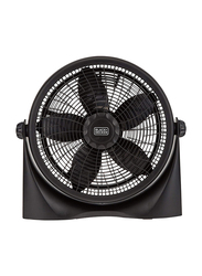 Black+Decker 16-inch Corded Electric Box Fan, 65W, FB1620-B5, Black