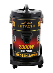 Hitachi Drum Vacuum Cleaner, 21L, 2300W, CV9800Y, Black/Red