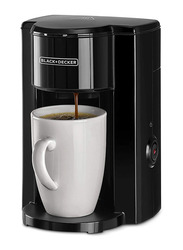 Black+Decker 1 Cup Coffee Maker with Coffee Mug, 350W, DCM25N-B5, Black