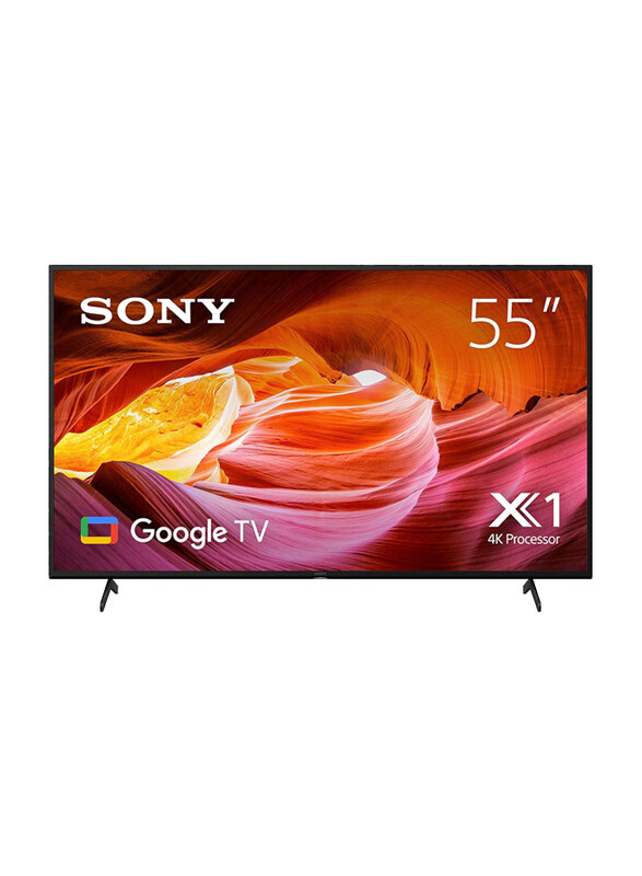 

Sony Bravia 55-inch (2022) TV 4K Ultra HD LED Smart Google TV, KD-55X75K , Black