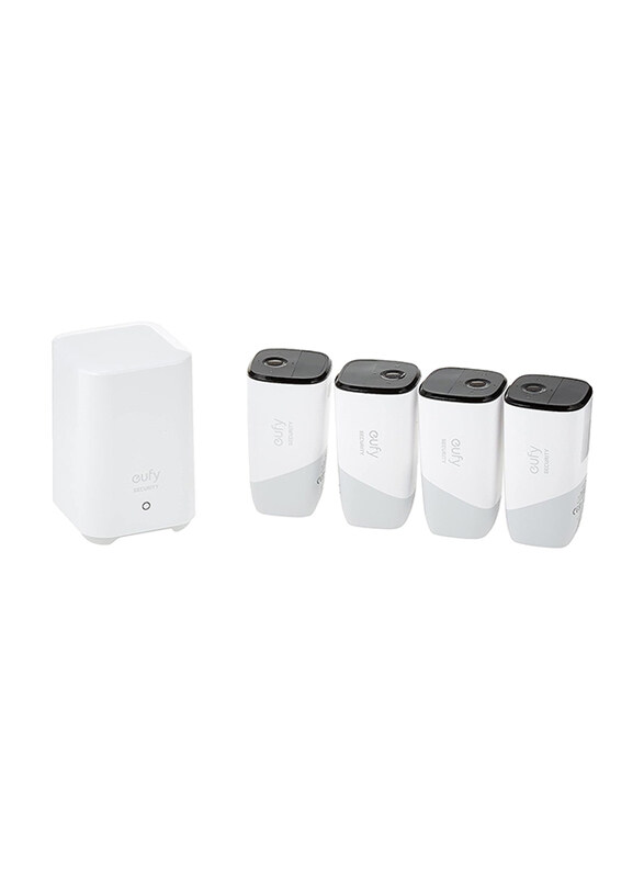 

Eufy Eufycam 2 Pro 5 Security Camera Kit B2C Iteration 2, White/Dark Grey