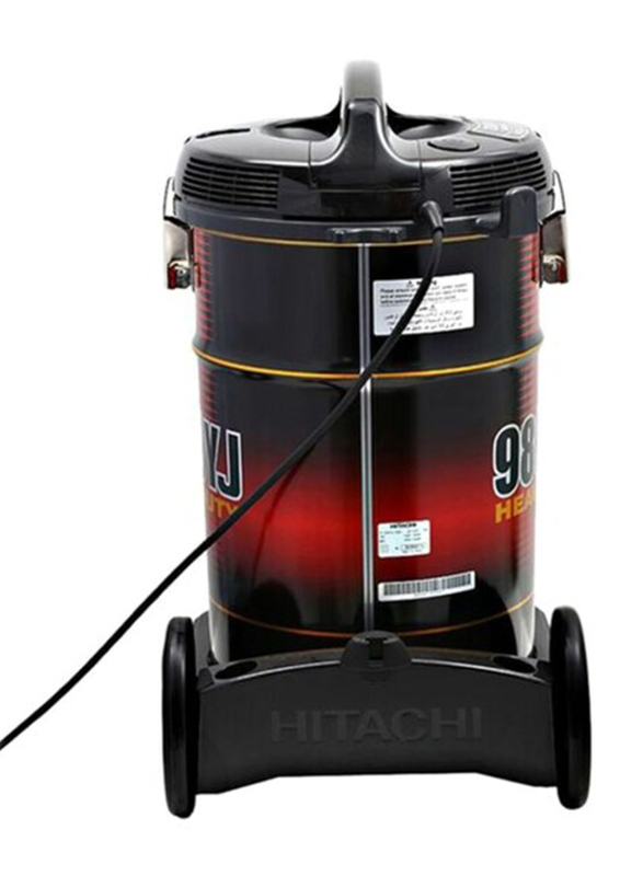 Hitachi Drum Vacuum Cleaner, 21L, 2300W, CV9800Y, Black/Red