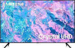 Samsung Smart TV, Crystal UHD 4K, CU7000, 50 Inch, Black, 2023, Crystal Processor 4K, PurColor, Smart Hub, UA50CU7000UXZN