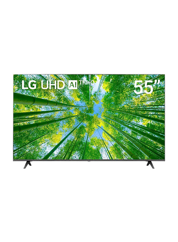 

LG 55-Inch Flat 4K UHD Smart TV, 55UQ80006LD-AMAE, Black