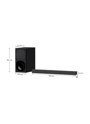 Sony HT-S20R 5.1 Channel Dolby Sound Bar System, 40W, Black