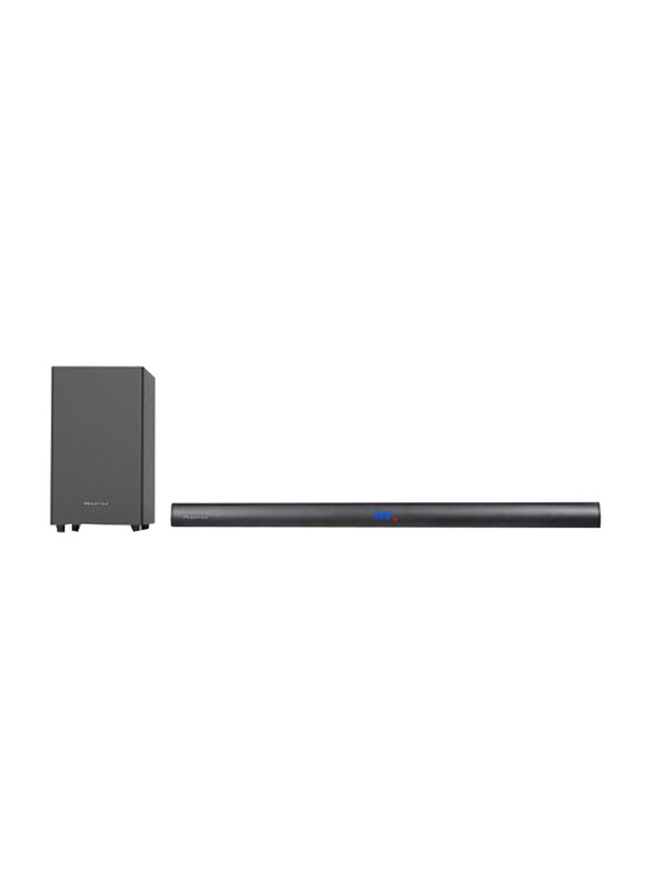 Hisense HS212 2.1 Channel Wireless Bluetooth Sound Bar and Subwoofer, 320W, Black