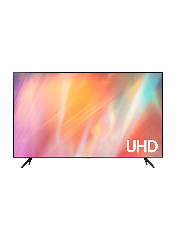 

Samsung 55-Inch AU7000 Crystal 4K Ultra HD LED Smart TV, UA55AU7000UXZN, Black