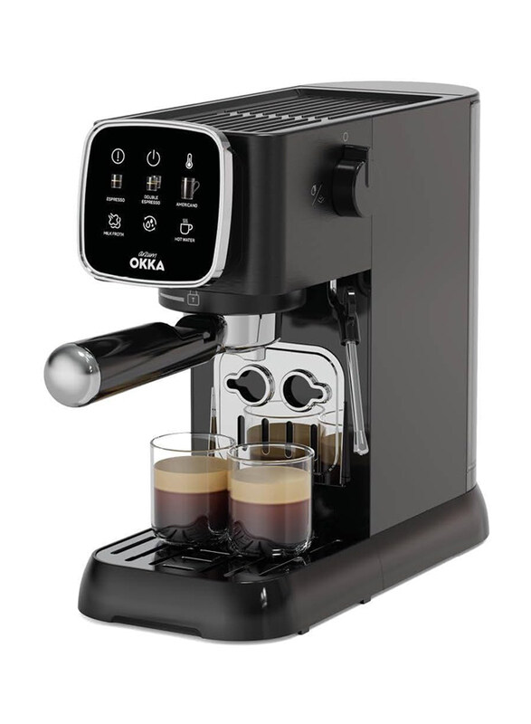 

Arzum Okka Solo Semi-Automatic Espresso Machine, OK0034-05, Black