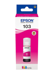 Epson 103 EcoTank Magenta Ink Bottle, 65ml