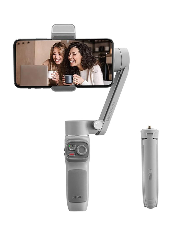 Zhiyun Smooth Q3 3 Axis Handheld Gimbal Stabilizer for Smartphones, White