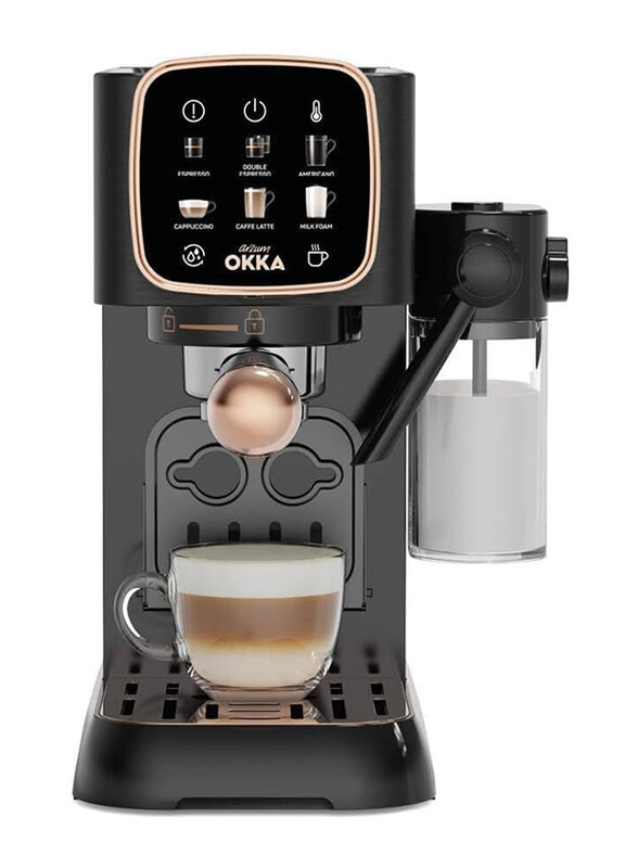 

Arzum Okka Solo M Semi-Automatic Espresso Machine, OK0032-04, Black