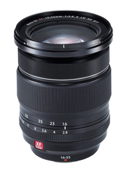 Fujifilm Fujinon XF16-55mm F2.8 R LM WR Lens for Camera, Black