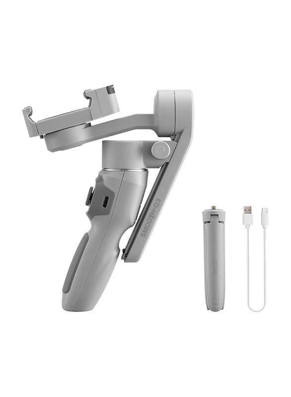 Zhiyun Smooth Q3 3 Axis Handheld Gimbal Stabilizer for Smartphones, White