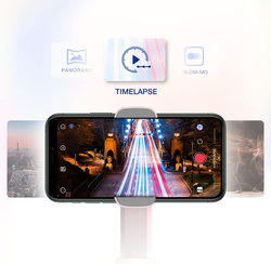 Zhiyun Universal Smooth-XS Foldable Smartphone Gimbal Stabilizer Selfie Stick, Pink