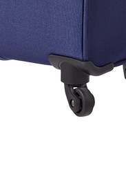 American Tourister Jamaica Soft Cabin Luggage Travel Trolley Bag, 80cm, Navy Blue