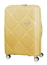 American Tourister Check in Instagon Luggage Trolly Suitcase, Large, Pastel Yellow