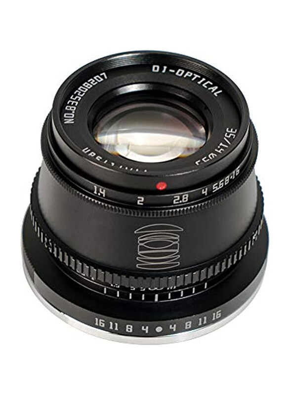 

TT Artisan 35mm F1.4 Manual Focus APS C Format Fixed Lens for Fujifilm X Mount Cameras Black,