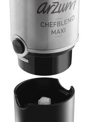 Arzum Chefblend 4-in-1 Maxi Hand Blender, 1000W, Black/Silver