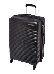 American Tourister Sky Park Hard Cabin Luggage Trolley Bag, 68cm, Black