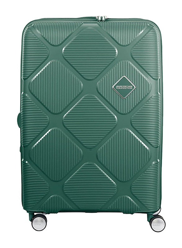 American Tourister Check in Medium Instagon Luggage Trolly Suitcase, 69cm, Sage Green