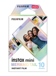 Fujifilm Instax Mini Mermaid Tail with 10 Sheet, Multicolour