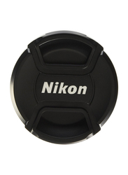 Nikon 62mm Plastic Snap-On Front Lens Cap, Plastic, Black