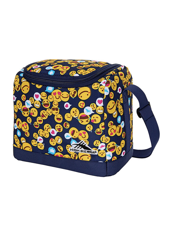 

High Sierra Lunch Box, A-Emoji Blue, Navy Blue/Yellow