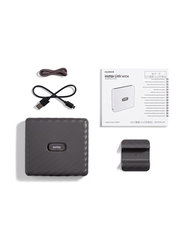 Fujifilm Instax Link Wide Mobile Printer, Mocha Grey