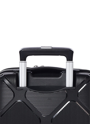 American Tourister Instagon Hard Cabin Luggage Trolley Bag, 55cm, Jet Black