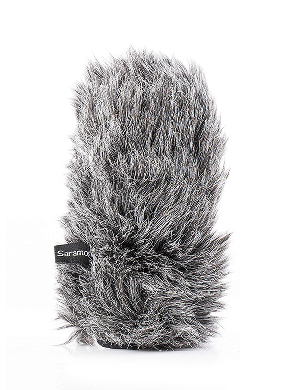 Saramonic Furry Outdoor Microphone Windscreen for Vmic & Vmic Record-E, VMIC-WS, Grey