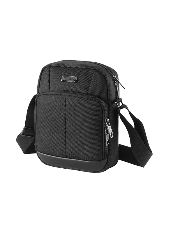 American Tourister Bass Shoulder Bag for Unisex, Black