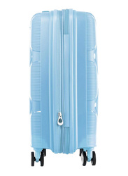 American Tourister Cabin Size Instagon Luggage Trolly Suitcase, 55cm, Pastel Blue