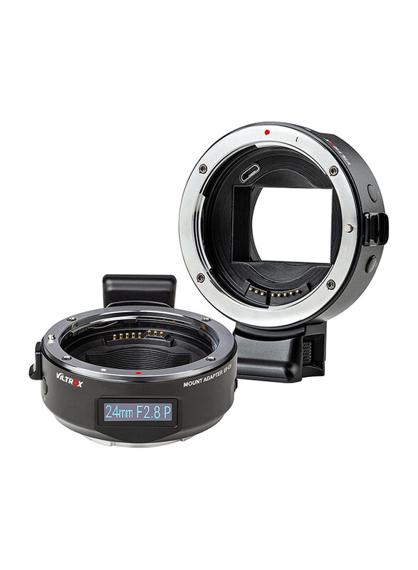 

Viltrox EF-E5 Auto Focus Mount Adapter for Canon-EF/EF-S Lenses on a Sony-E-Mount Series Camera, Black